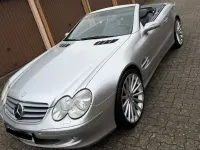 Gebraucht Mercedes SL500 306 PS (225 kW) 2004 Silber Cabrio