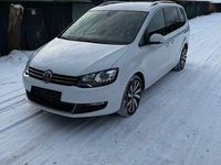 Gebraucht VW Sharan Allstar 150 PS (110 kW) 2016 Weiß Van / Kleinbus