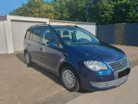 Gebraucht VW Touran 140 PS (102 kW) 2008 Blau Van / Kleinbus