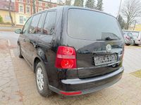 Gebraucht VW Touran Conceptline 140 PS (102 kW) 2009 Schwarz Van / Kleinbus