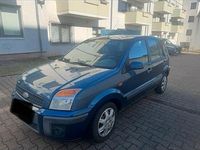 Gebraucht Ford Fusion 80 PS (58 kW) 2007 Blau Kleinwagen