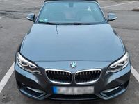 Gebraucht BMW 218 150 PS (110 kW) 2017 Grau Cabrio
