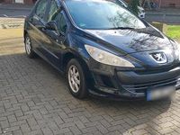 Gebraucht Peugeot 308 90 PS (66 kW) 2007 Schwarz Kleinwagen