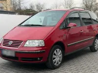 Brugt VW Sharan 140 HK (102 kW) 2008 Rød MPV