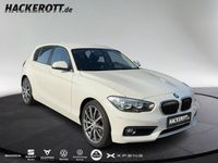 Gebraucht BMW 118 Advantage 136 PS (100 kW) 2017 Weiß Kleinwagen