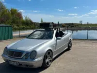 Gebraucht Mercedes CLK320 218 PS (160 kW) 1999 Silber Cabrio