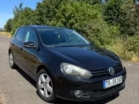 Gebraucht VW Golf VI Team 105 PS (77 kW) 2010 Schwarz Kleinwagen