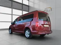 Gebraucht VW Caddy Maxi Comfortline 125 PS (91 kW) 2018 Fortanarot metallic Van / Kleinbus