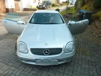 Second-hand Mercedes SLK200 163 CP (119 kW) 2003 Argintiu Cabrio