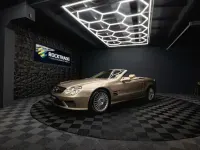 Gebraucht Mercedes SL500 AMG 306 PS (225 kW) 2002 Beige Cabrio