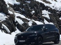 Gebraucht Jaguar F-Pace R-Sport 179 PS (131 kW) 2018 Schwarz SUV