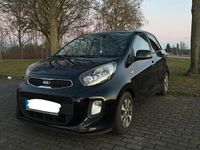 Gebraucht Kia Picanto 67 PS (49 kW) 2016 Schwarz Kleinwagen