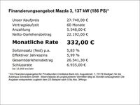 Używany Mazda 3 Selection 186 KM (136 kW) 2023 Czerwony Sedan/Limuzyna