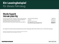 Neu Skoda Superb Selection 150 PS (110 kW) 2025 Schwarz Kombi