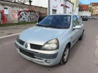 Gebraucht Renault Clio 82 PS (60 kW) 2002 Grau Kleinwagen