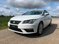 Używany Seat Leon 150 KM (110 kW) 2018 Biały Hatchback