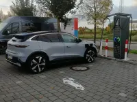 Gebraucht Renault Megane E-Tech Komfort 160 kW (218 PS) 2022 Grau Limousine