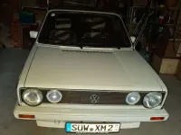 Gebraucht VW Golf Cabriolet 90 PS (66 kW) 1986 Weiß Cabrio