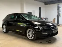 Gebraucht Seat Leon FR 150 PS (110 kW) 2018 Mitternachtsschwarz Kleinwagen