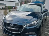 Gebraucht Mazda 3 105 PS (77 kW) 2014 Blau Kleinwagen