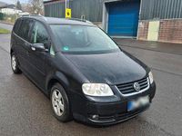 Gebraucht VW Touran 105 PS (77 kW) 2005 Schwarz Van / Kleinbus