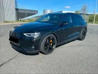 Gebraucht Audi e-tron S-Line 300 kW (408 PS) 2019 Schwarz SUV