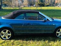Gebraucht Audi A4 Cabriolet Basis 140 PS (102 kW) 2007 Blau Cabrio