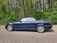 Gebraucht BMW 320 Cabriolet 150 PS (110 kW) 1997 Blau Cabrio