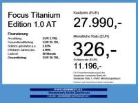 Nowe Ford Focus Titanium 155 KM (114 kW) 2026 Czarny Sedan/Limuzyna