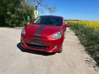 Gebraucht Mitsubishi Space Star 80 PS (58 kW) 2013 Rot Van / Kleinbus