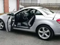 Gebraucht Mercedes SLK200 163 PS (119 kW) 2005 Silber Cabrio