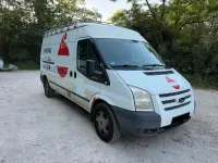 Gebraucht Ford Transit 101 PS (74 kW) 2011 Weiß Van / Kleinbus