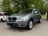 Brugt BMW X3 184 HK (135 kW) 2012 Sølv SUV