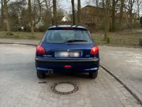 Gebraucht Peugeot 206 75 PS (55 kW) 1999 Blau Kleinwagen