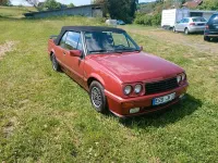 Gebraucht Opel Ascona 90 PS (66 kW) 1986 Rot Cabrio