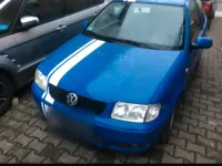 Gebraucht VW Polo 2001 Blau Kleinwagen