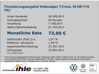Neu VW T-Cross R 116 PS (85 kW) 2026 Schwarz SUV