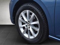 Gebraucht Skoda Scala Ambition 110 PS (80 kW) 2021 Blau Kleinwagen