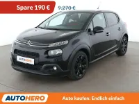 Gebraucht Citroën C3 PureTech 82 PS (60 kW) 2018 Schwarz Kleinwagen