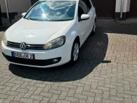 Gebraucht VW Golf VI 80 PS (58 kW) 2010 Weiß Kleinwagen