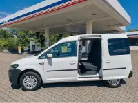 Gebraucht VW Caddy Trendline 75 PS (55 kW) 2017 Weiß Van / Kleinbus