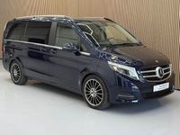 Gebraucht Mercedes V250 Exclusive 190 PS (139 kW) 2018 Blau Van / Kleinbus