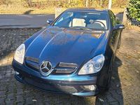Gebraucht Mercedes SLK350 Style 272 PS (200 kW) 2004 Blau Cabrio
