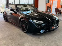 Gebraucht Mercedes SL63 AMG Premium Plus 585 PS (430 kW) 2022 Obsidianschwarz Cabrio
