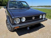Gebraucht VW Golf Cabriolet 95 PS (69 kW) 1986 Blau Cabrio