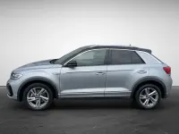 Gebraucht VW T-Roc R-line 150 PS (110 kW) 2022 Grau (indiumgrau metallic) SUV