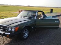 Gebraucht Mercedes SL450 218 PS (160 kW) 1976 Grün Cabrio