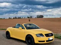 Second-hand Audi TT S-Line 224 CP (164 kW) 2001 Galben Coupe