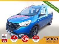 Gebraucht Dacia Dokker Stepway 102 PS (75 kW) 2019 Blau metallic Van / Kleinbus