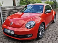 Usata VW Beetle Cabriolet Exclusive 220 CV (161 kW) 2016 Arancione Cabrio